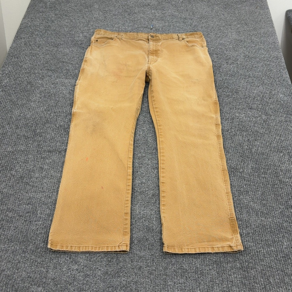 Dickies‎ Carpenter Pants Men 40x30 Brown Cotton Spandex Workwear Streetwear